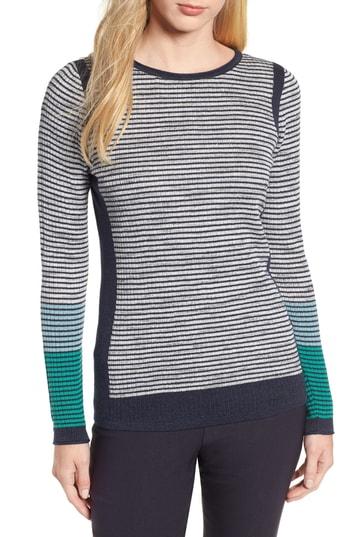 Women's Nic+zoe Green Spark Sweater - Green