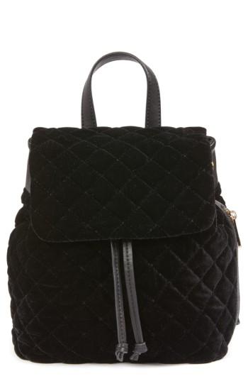 Bp. Quilted Velvet Backpack -