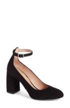 Women's Lewit Emilia Ankle Strap Pump .5us / 35.5eu - Black