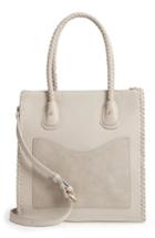 Emperia Whipstitch Faux Leather Tote - Black