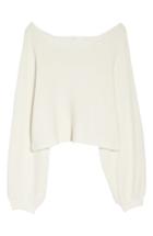 Women's Leith Crop Dolman Pullover - Ivory