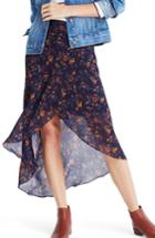 Women's Madewell Climbing Vine Faux Wrap Midi Skirt
