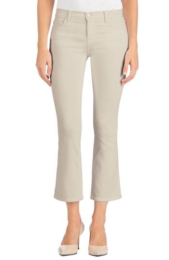 Women's J Brand Selena Crop Bootcut Jeans - Grey