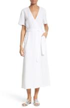 Women's A.l.c. Asa Midi Wrap Dress - White