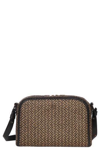Eric Javits Squishee Courbe Crossbody Bag - Black