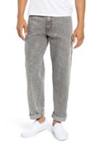 Men's The Rail Acid Stretch Straight Leg Jeans X 32 - Grey