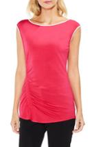 Women's Vince Camuto Side Ruched Top, Size - Pink