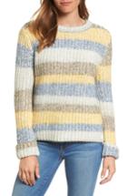 Women's Barbour Hive Knit Fisherman Sweater Us / 10 Uk - Yellow