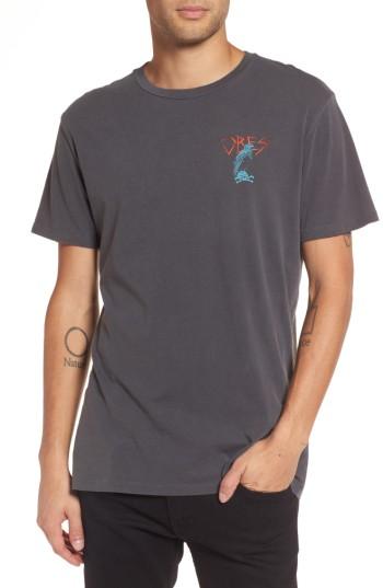 Men's Obey Living In Darkness T-shirt - Black