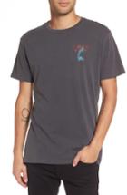 Men's Obey Living In Darkness T-shirt - Black