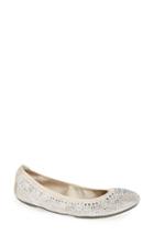 Women's Hush Puppies 'chaste' Ballet Flat M - Metallic