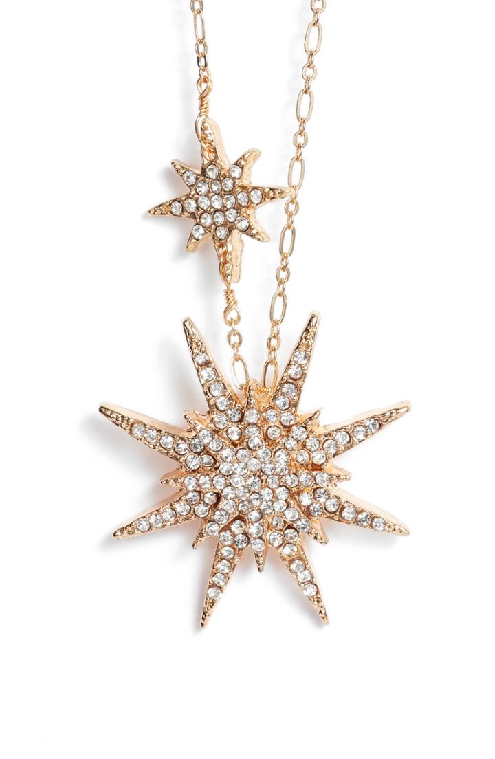 Women's Serefina Crystal Starburst Necklace
