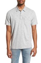 Men's 1901 Space Dyed Pocket Polo - Grey