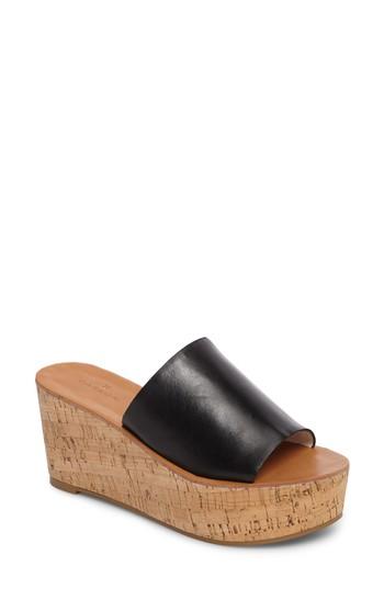 Women's Caslon Hailey Platform Sandal .5 M - Black