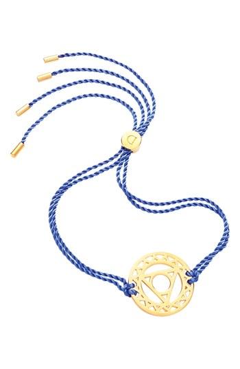 Women's Daisy London 'throat Chakra' Cord Bracelet