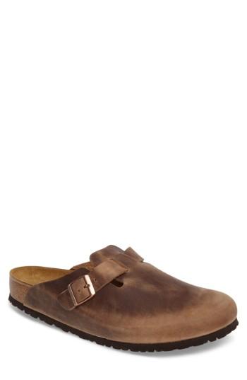 Men's Birkenstock Boston Clog -12.5us / 45eu D - Brown