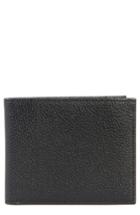 Men's Boconi Garth Leather Bifold Wallet - Black