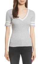 Women's Frame Varsity Sweater - Grey