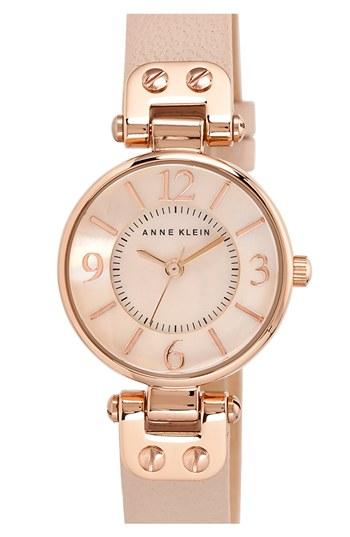 Women's Anne Klein Hinge Case Watch, 32mm
