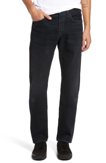 Men's Vince Slim Straight Leg Jeans - Black