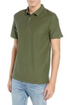 Men's French Connection Solid Polo, Size - Green