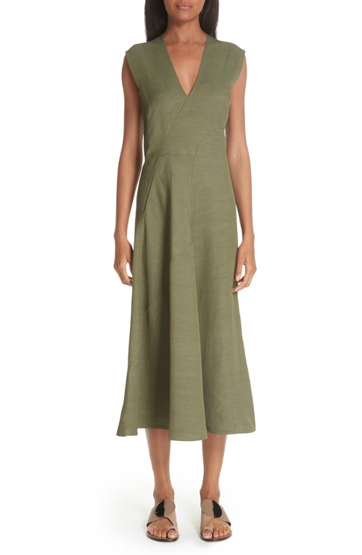 Women's Zero + Maria Cornejo Eve Mosa Dress - Green