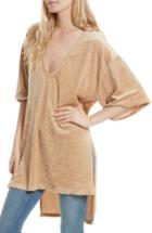 Women's Free People The Luxe Tee - Brown