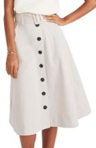 Women's Madewell Trench Circle Skirt - Beige