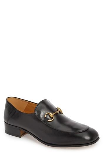 Men's Gucci Mister Collapsible Bit Loafer Us / 7uk - Black