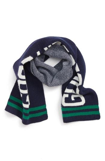 Women's Bp. Good Vibes Varsity Scarf, Size - Green