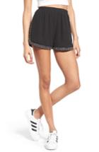 Women's Soprano Studded & Embroidered Shorts - Black