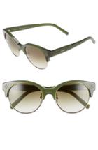 Women's Chloe 'boxwood' 54mm Sunglasses - Green
