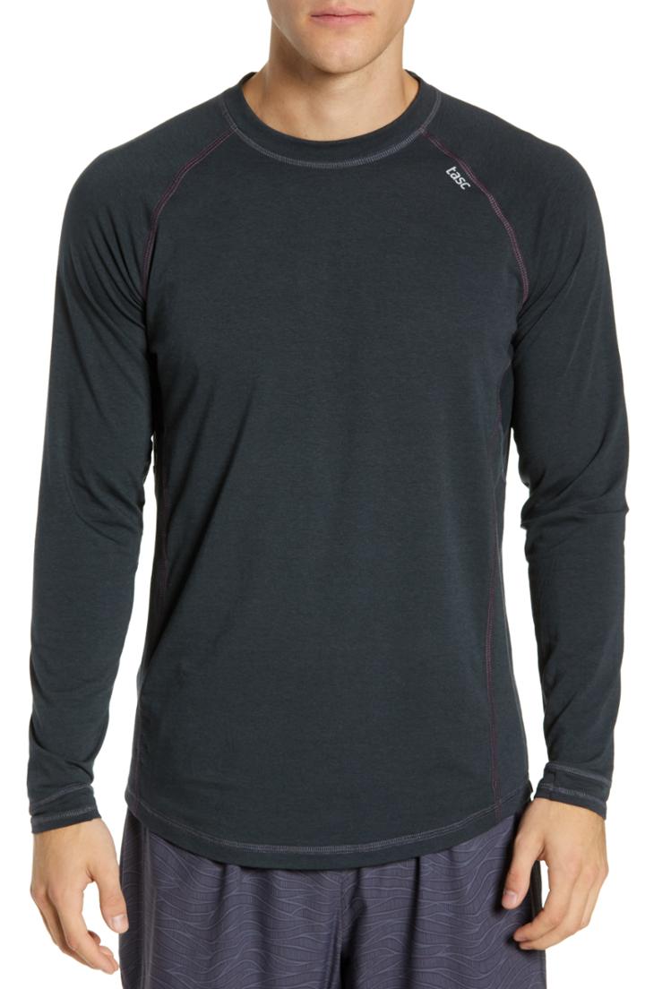 Men's Tasc Performance Charge Ii Long Sleeve T-shirt, Size - Grey