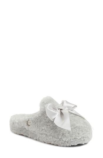 Women's Ugg Addison Bow Slipper M - Grey