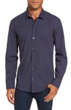 Men's Zachary Prell Maison Slim Fit Print Sport Shirt - Blue