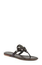 Women's Tory Burch 'miller' Flip Flop M - Grey