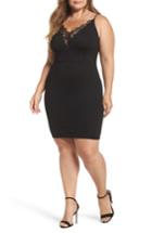 Women's Soprano Lace Trim Body-con Dress