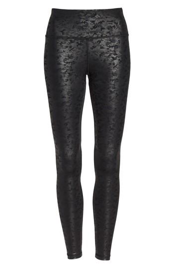 Women's Hpe High Waist Bronze Micro Camo Leggings - Black