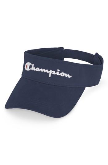 Men's Champion Logo Visor - Blue