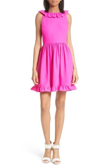 Women's Kate Spade New York Ruffle Back Minidress