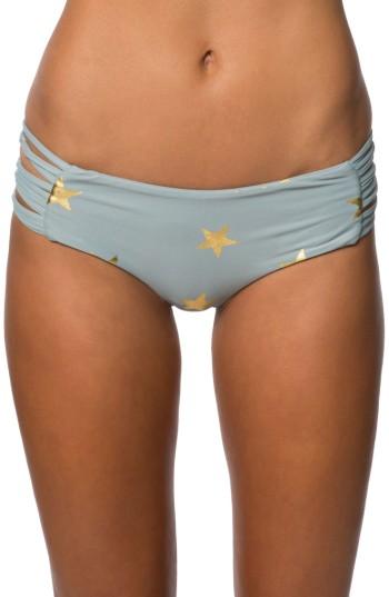 Women's O'neill Starry Hipster Bikini Bottoms - Grey