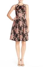Women's Adrianna Papell Floral Fit & Flare Dress
