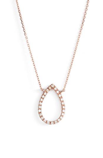 Women's Dana Rebecca Designs Marquise Diamond Pendant Necklace