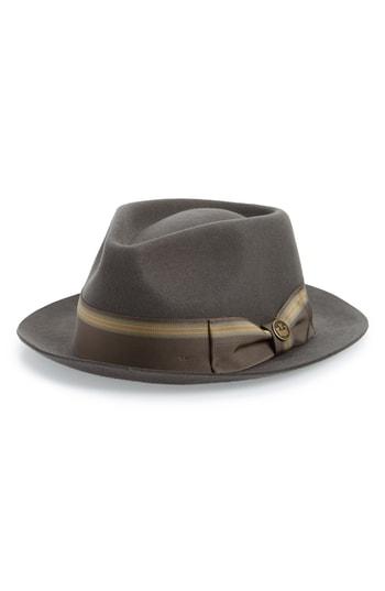 Men's Goorin Brothers Star Boy Fedora - Grey