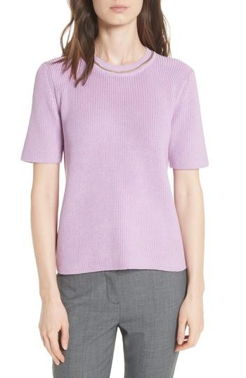 Women's Maje Magrite Sweater - Purple
