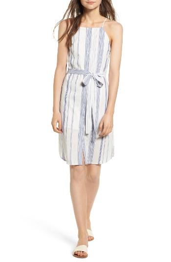 Women's J.o.a. Stripe Cotton Sheath Dress