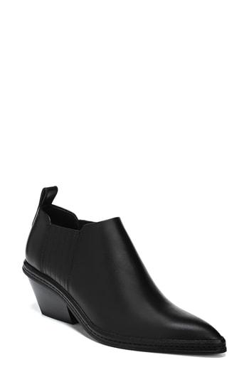 Women's Via Spiga Farly Water Resistant Bootie M - Black