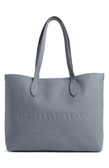 Burberry Remmington Leather Tote - Blue