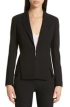 Women's Akris Ocelia Wool Blend Jacket - Black