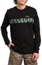 Men's Rvca Dry Brush Graphic T-shirt, Size - Black